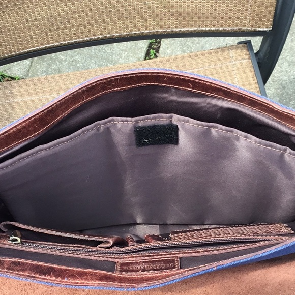 Messenger Brand - canvas with leather - good condition - Picture 7 of 8